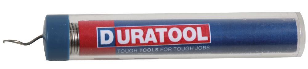 DURATOOL - Lötzinn 60/40, 1,2mm, 17g, 2,5m