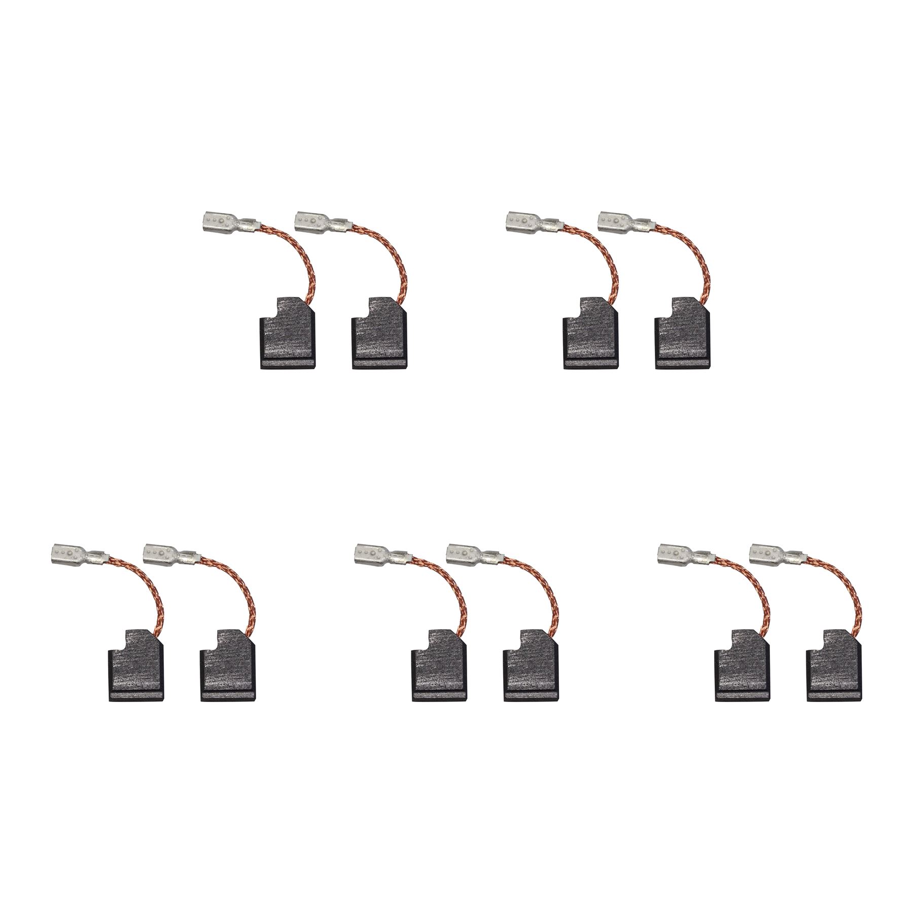 5 Set di 2x Spazzole in Carbonio per Smerigliatrice Black & Decker - DeWalt (6,