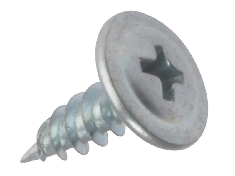 ForgeFix Scriúanna Drywall, Ceann Wafer, Lannaithe le Sinc, 4.2x13mm, Pacáiste 