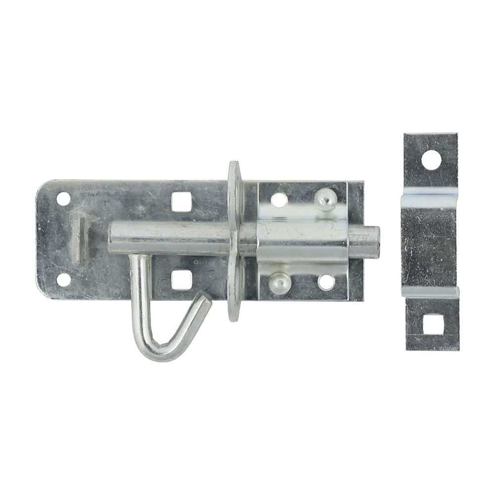 Timco Brenton Grendelschoot met Verlengde Keep, Gegalvaniseerd, 4 Inch