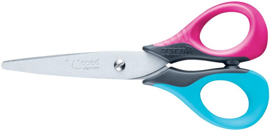MAPED Sensoft 3D Ergonomic Scissors, 13cm, Right-Handed