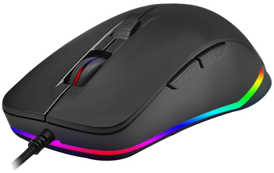 GAMEMAX Strike Rato de Jogo Ótico RGB, Preto