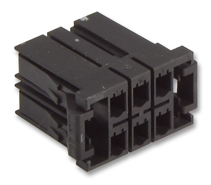 AMP TE Connectivity Alojamiento de Potencia 6 Vías, Clave XY, 5.08mm