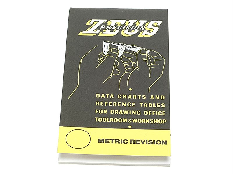 Engineer's Zeus Chart - Zakreferentiegids voor Metrische Maataanduidingen