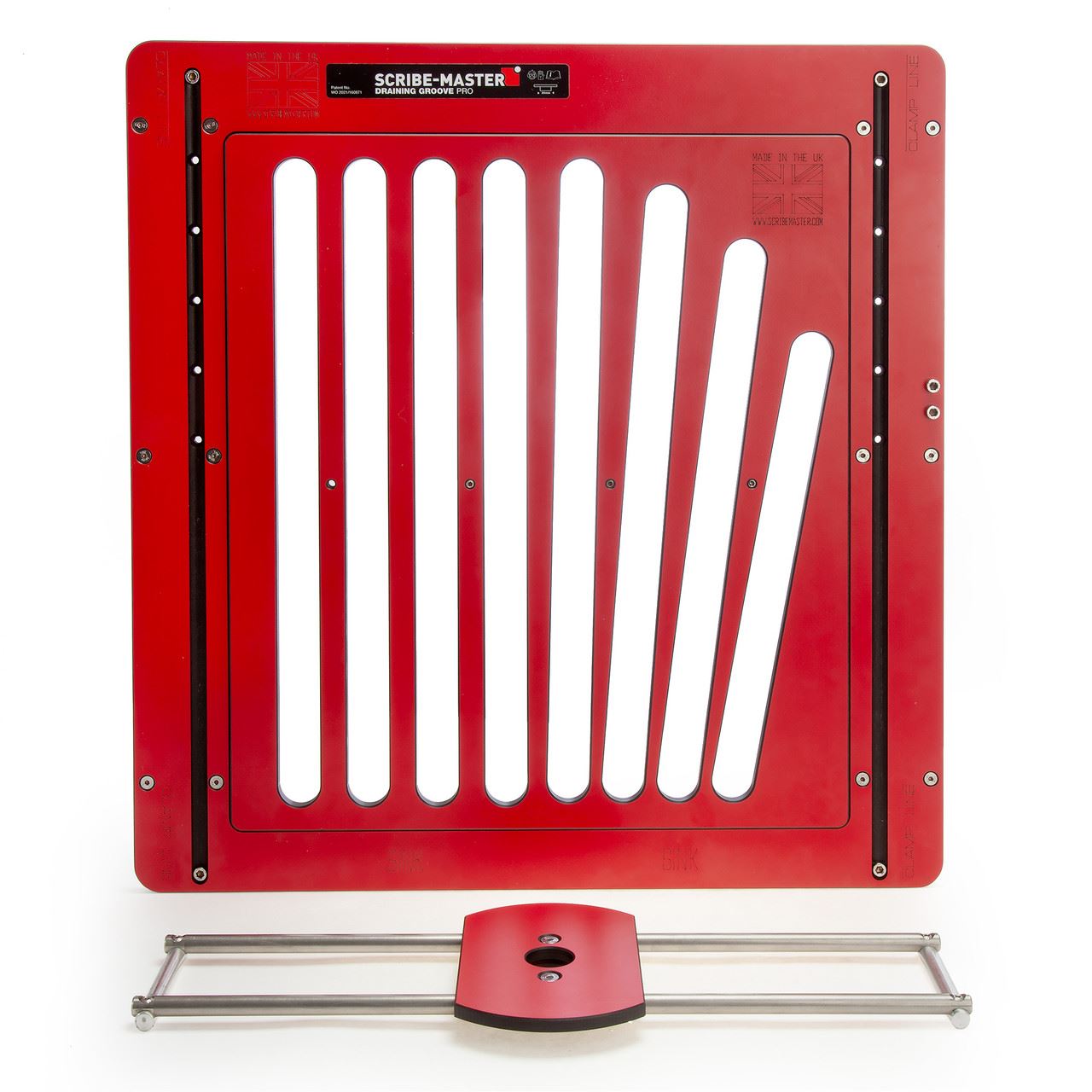 Scribe-Master DGPRO Draining Groove Jig & DGSSSF Template Set