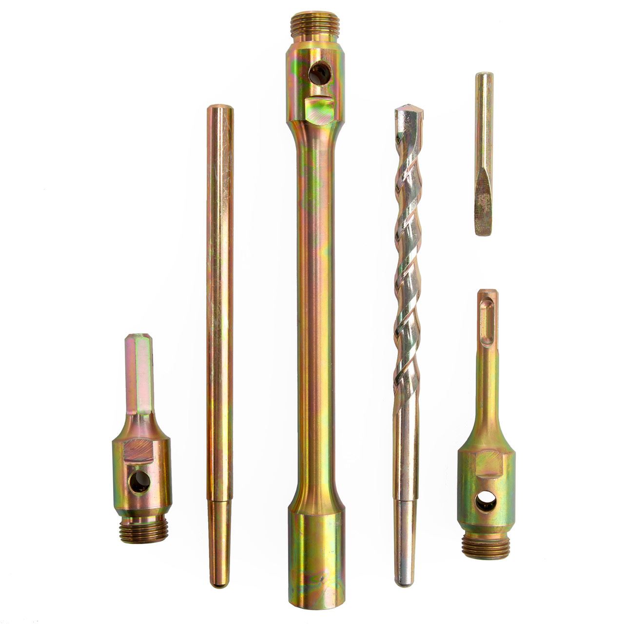 Abracs ABDCAMIX Σύνολο Αξεσουάρ για Πυρήνες Dry Diamond (6 τεμάχια)