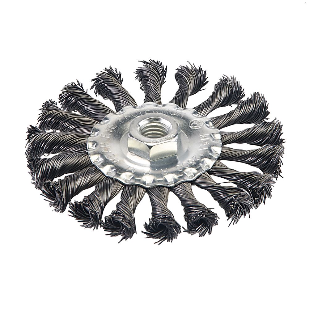Silverline - Brosse métallique torsadée en acier, 115mm