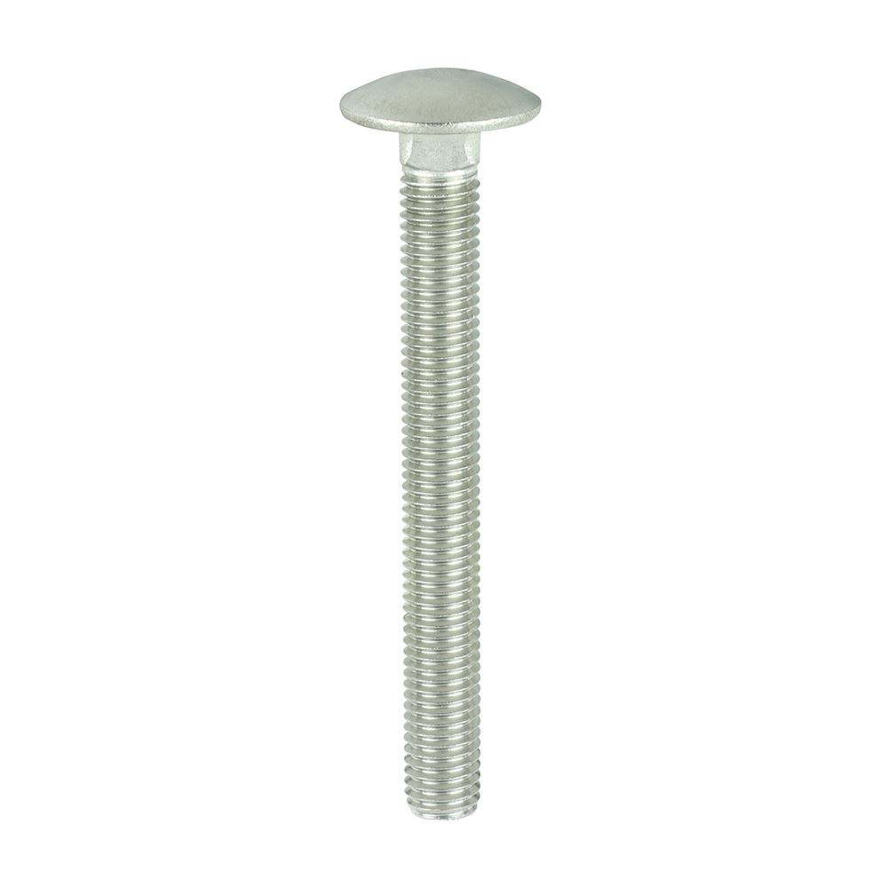 Timco M12 x 110mm A2 스테인리스 스틸 캐리지 볼트 (5개입)