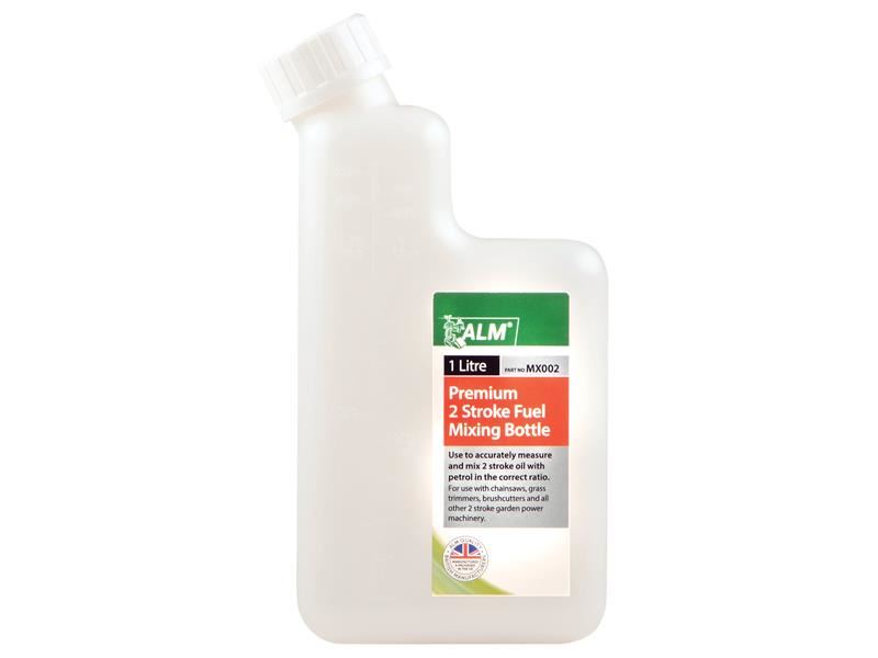 ALM Manufacturing MX002 2-Takt Mengfles, 1L, Wit