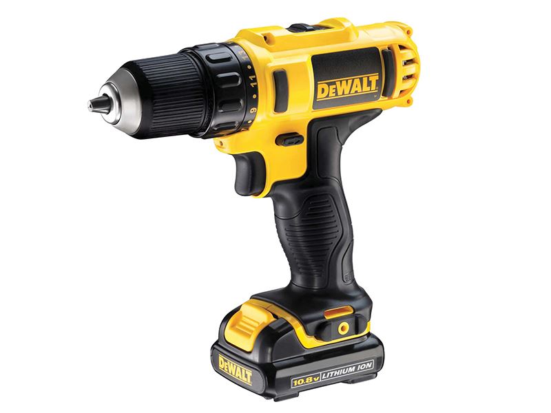 DeWALT DCD710D2 Sub-Compact Drill Driver 10.8V, 2 x 2.0Ah Li-ion