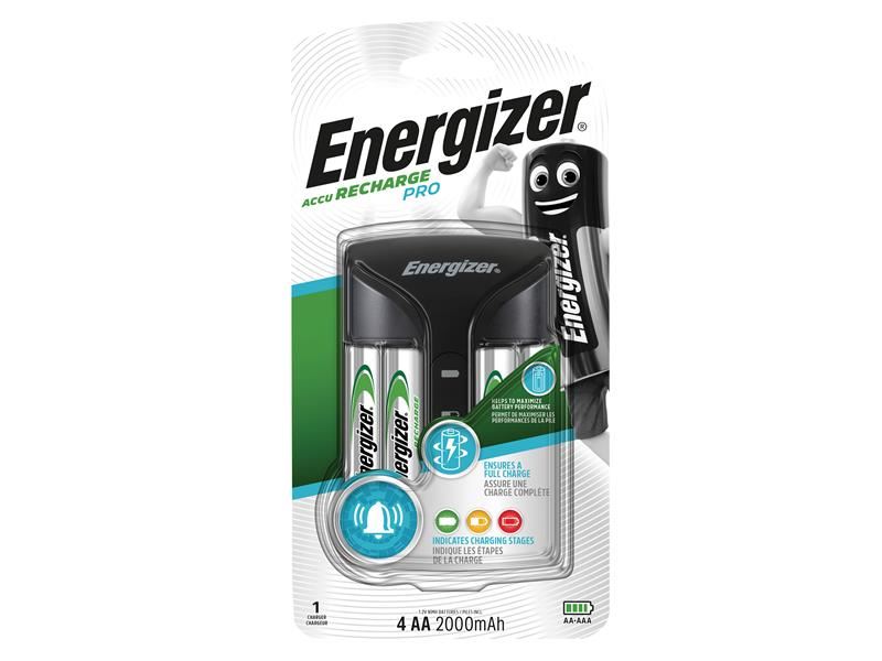 Nabíječka Energizer Pro s 4x AA 2000mAh akumulátory