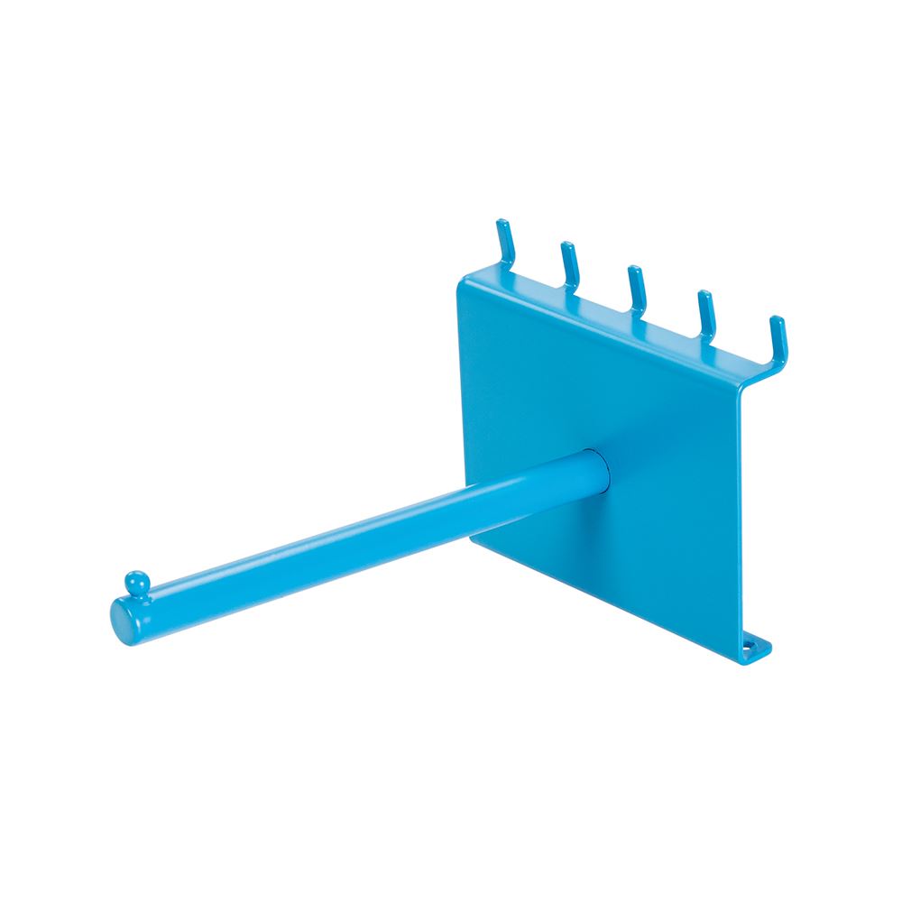 Silverline 8pk Blue Disc Holder, Pegboard Compatible