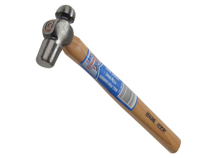 Faithfull Ball Pein Hammer 113g (4oz) with Hickory Handle
