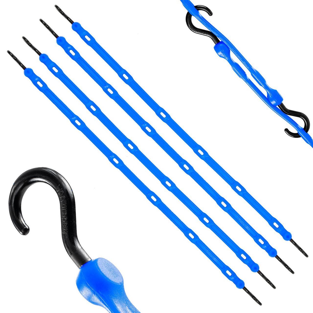 The Perfect Bungee - Cordaí Soláthraithe Aidhjustáil-A-Strap 91cm/Gorm (Pás 4)