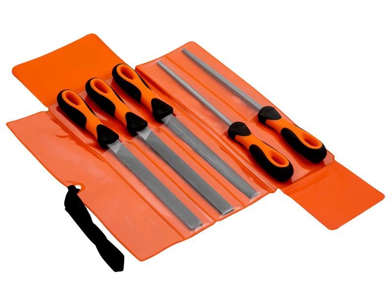 Bahco 200mm ERGO™ Engineering File Set, 5 Piece