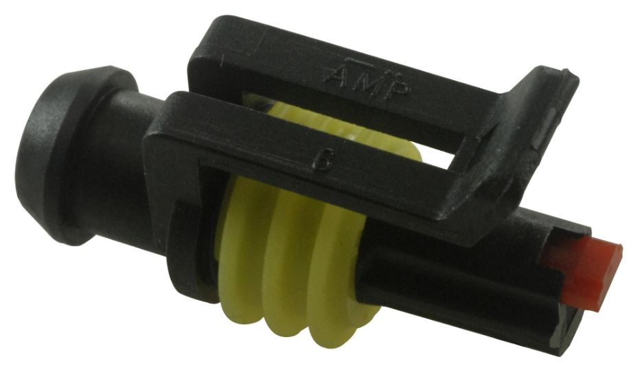Boîtier de connexion SUPERSL 1.5 1-Way TE Connectivity, Noir, PA-GF