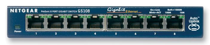 NETGEAR - Suis Ethernet Gigabit 8 Port Tanpa Pengurusan
