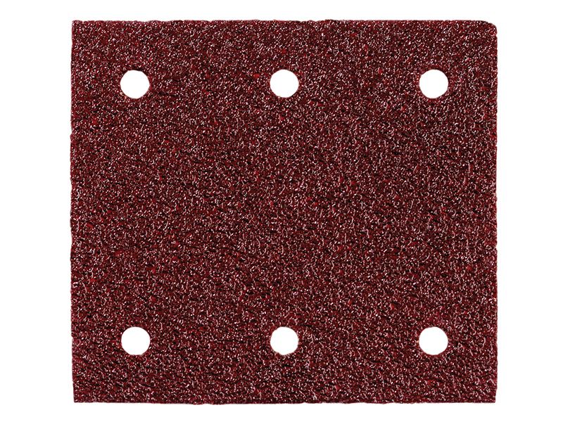 Metabo P40 Hook & Loop Sanding Sheets, 115 x 103mm, Pack of 10