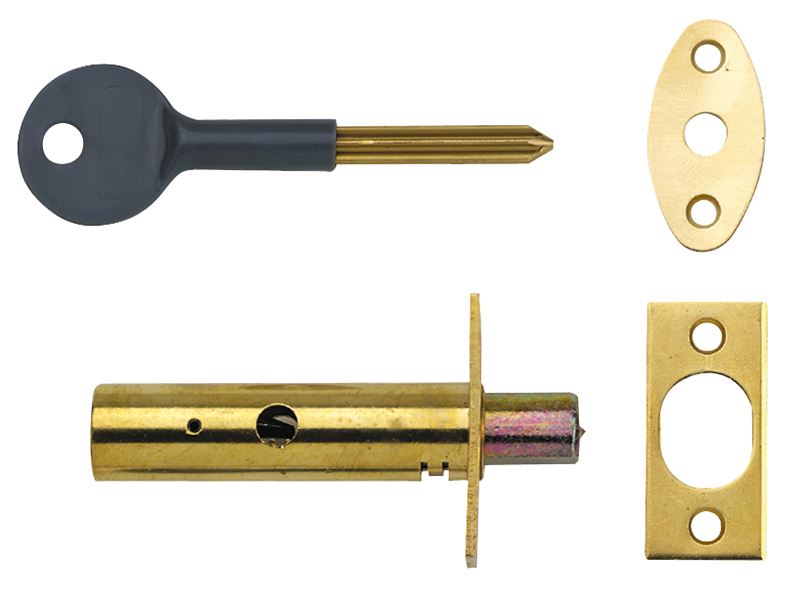 Yale PM444 Door Security Bolts, Brass Finish, Pack of 2