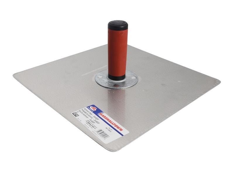 Marshalltown M2D Aluminium Plasterer's Hawk with DuraSoft Handle, 338 x 338mm