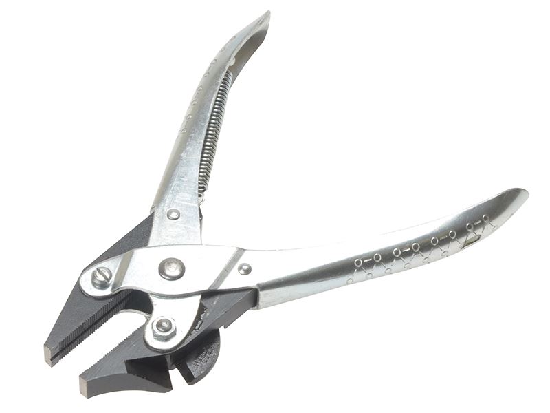 Maun Side Cutter Parallel Pliers with Return Spring (160mm)