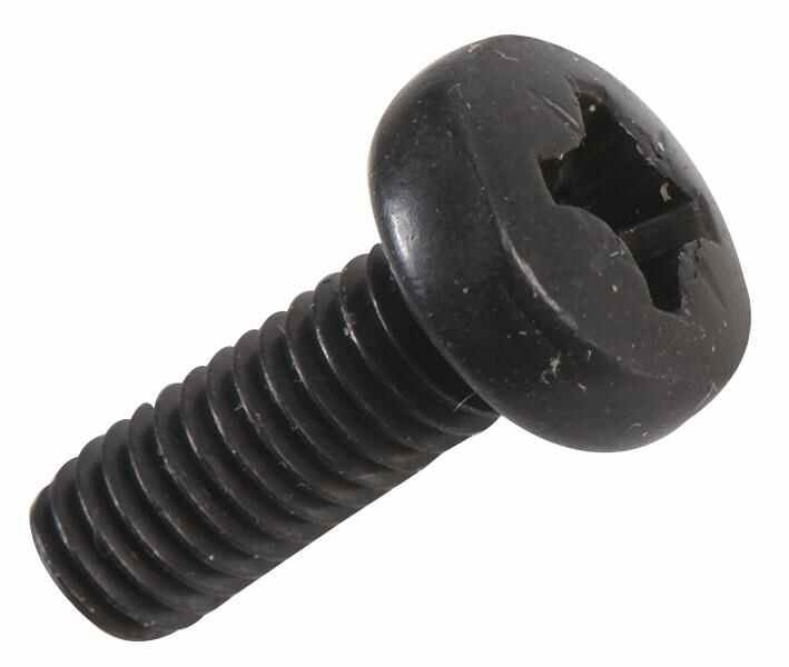 RARAION - M2 x 4mm schwarze Zylinderschrauben mit Kreuzschlitz (Pozidriv), 50er