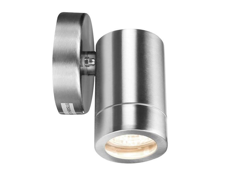 Meridian Faretto a Soffitto Esterno, Acciaio Inox, IP65, GU10