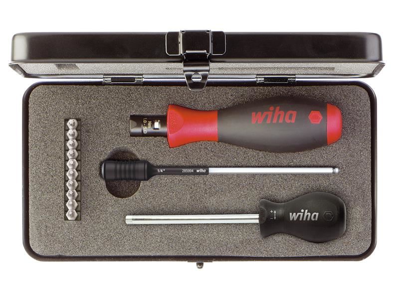 Wiha TorqueVario-S TORX® Screwdriver Set, 14-Piece