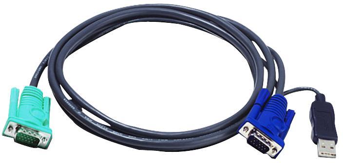 ATEN 5m USB KVM Cable, Black