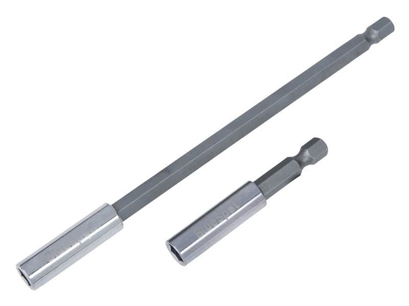 BlueSpot Tools 2-Piece 1/4in Magnetic Bit Holder Set