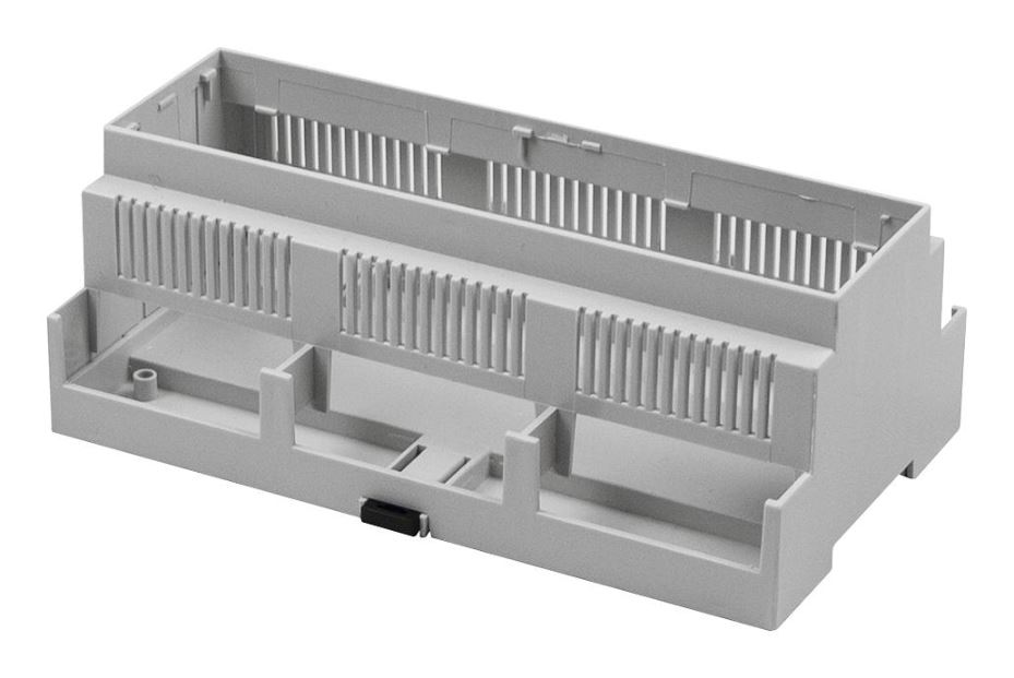 CAMDENBOSS - Bosca Clúdach Polycarbonate IP20 le Raoin DIN, 90x58x159mm