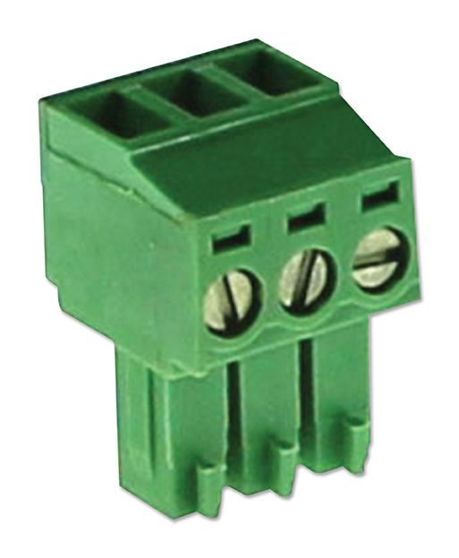 CAMDENBOSS CTB92HE Borne de jonction 3 voies, Pas de 3,81mm, 10A/200V