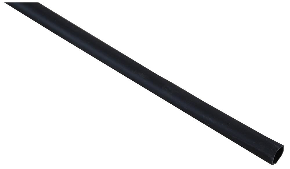 PRO POWER - 4:1 Schrumpfschlauch mit Kleber schwarz 6mm Ø 1,22m