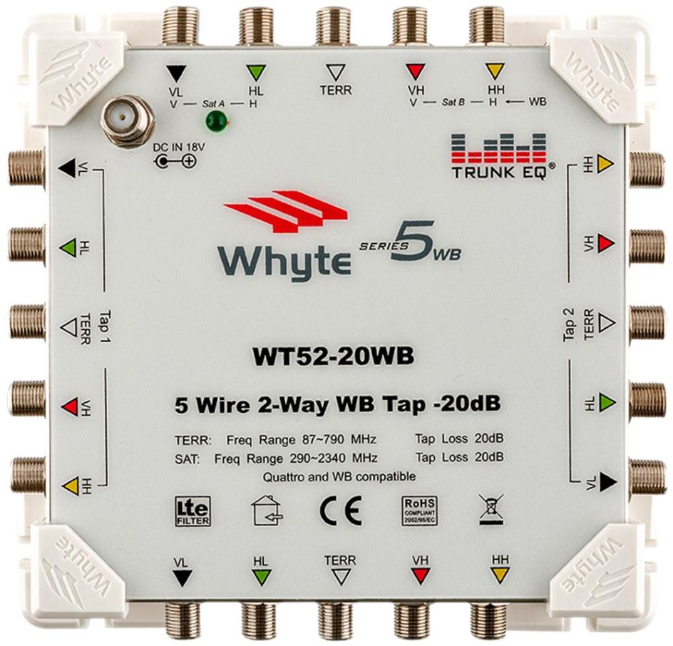 WHYTE WT52-20WB シリーズ5 WBタップ 2ウェイ -20dB