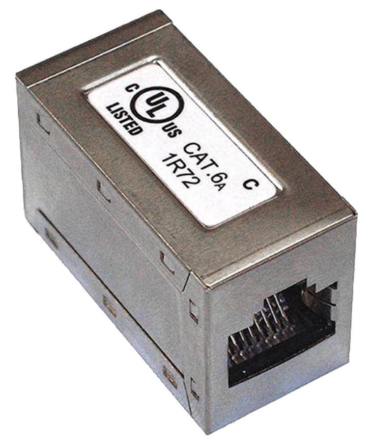KAUDEN Cat6a Shielded RJ45 Coupler, UL Listed