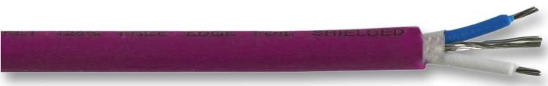VAN DAMME - Pro Grade Classic XKE Installationskabel, 2-adrig, abgeschirmt, vio