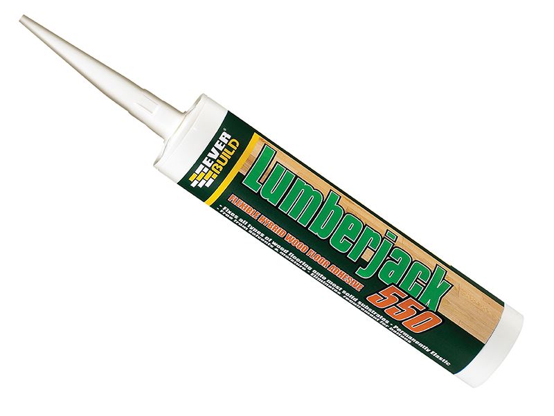 Everbuild Sika Lumberjack 550 Flooring Adhesive, 300ml