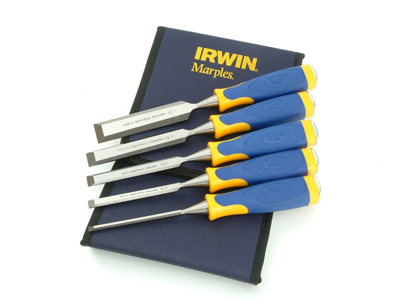 IRWIN Marples MS500 Juego de Formones Profesionales de 5 Piezas