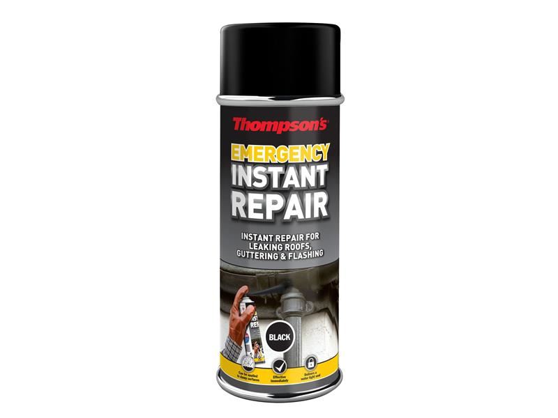 Ronseal Thompson's Aérosol de Réparation Express d'Urgence 450g, Noir