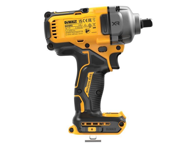 DeWALT DCF892N XR Výkonný nástrčný utahovák 1/2 palce, 18V, bez baterie