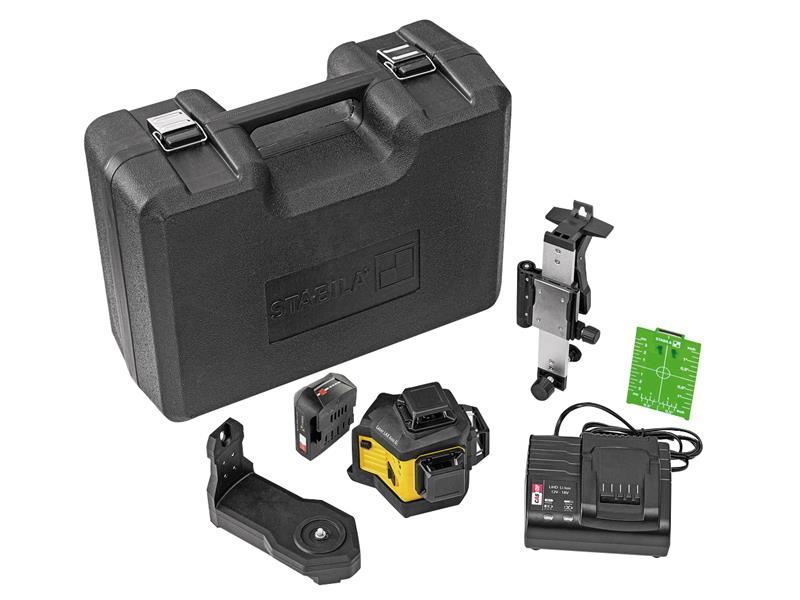 Stabila LAX 600G Multi-Line Laser, 12V, 2.0Ah Li-ion
