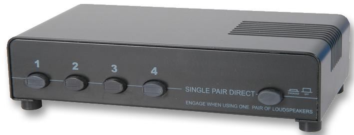 AV:LINK Selector de Altavoces 4 Vías