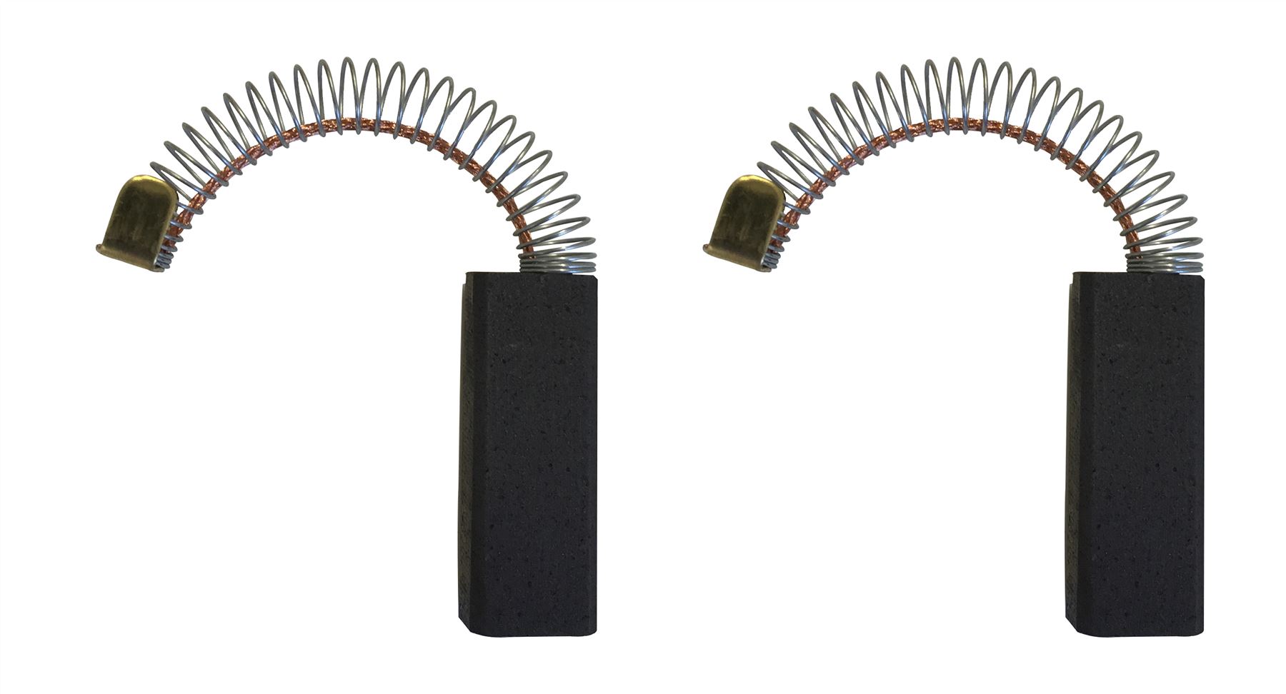 CarbonBr - Paire de balais charbon pour aspirateurs - 6,3 x 11 x 30mm