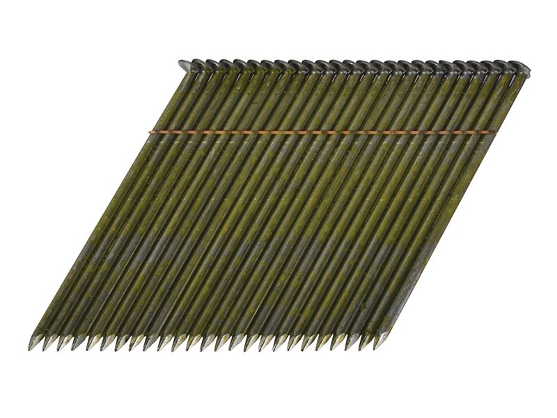 Bostitch 28° Bright Smooth Shank Stick Nails, 2.8 x 75mm (Pack of 2000)