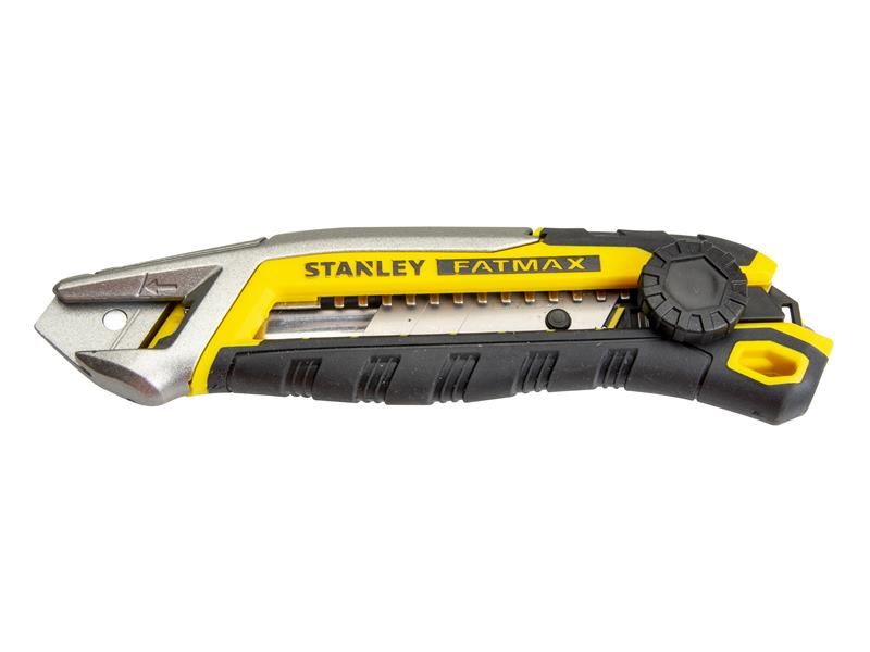 STANLEY FATMAX Couteau à lame rétractable 18mm avec mécanisme de blocage par mo
