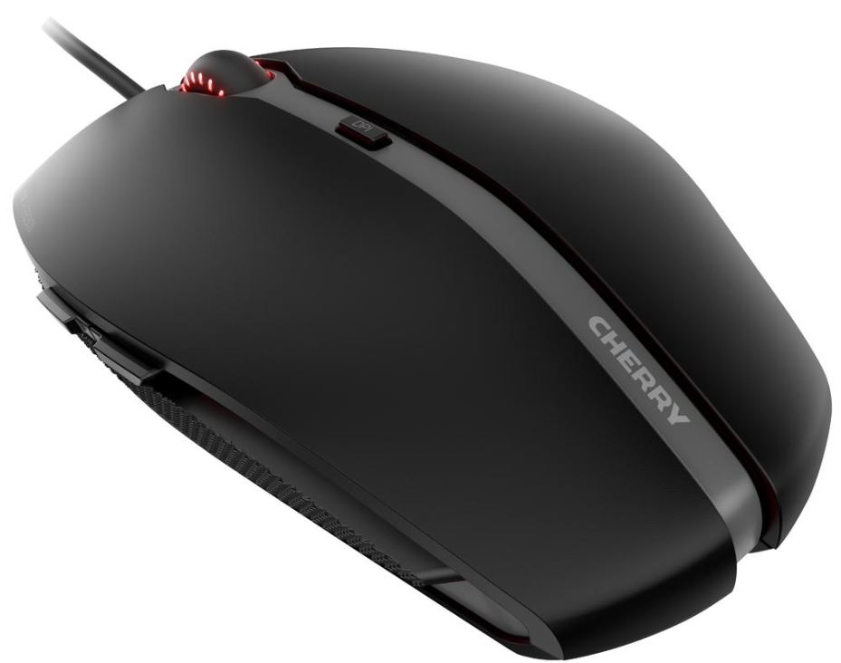 CHERRY GENTIX 4K עכבר אופטי (3600dpi שחור) USB קווי