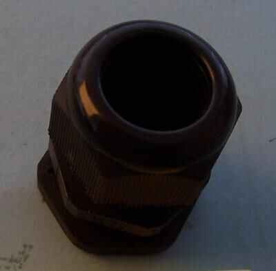 PRO POWER M32 IP68 Nylon Cable Gland, Black, Single Pack
