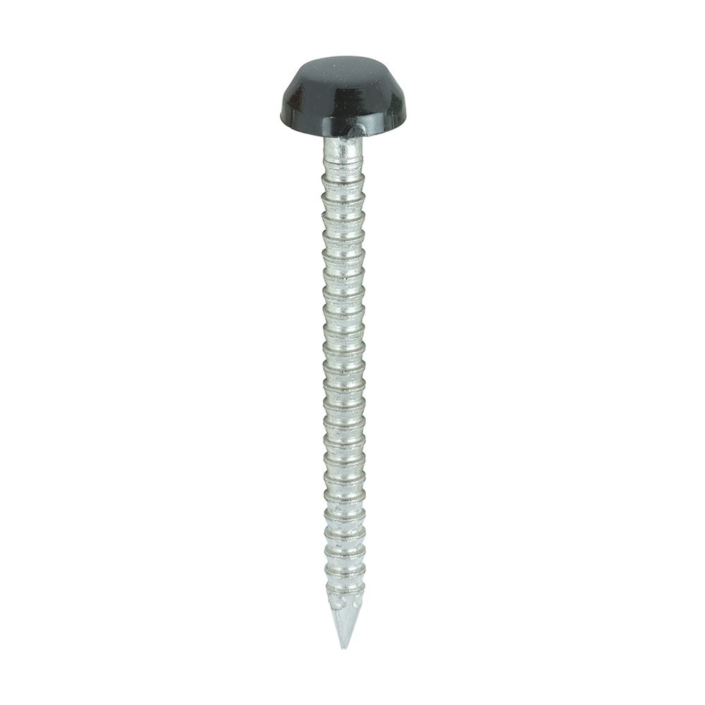 Timco - Paku Kepala Polimer - Keluli Tahan Karat A4 - Hitam (Saiz 30mm - 250 K)