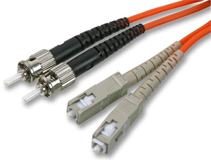 PRO SIGNAL Câble optique multimode ST-SC 3m, 62.5/125µm