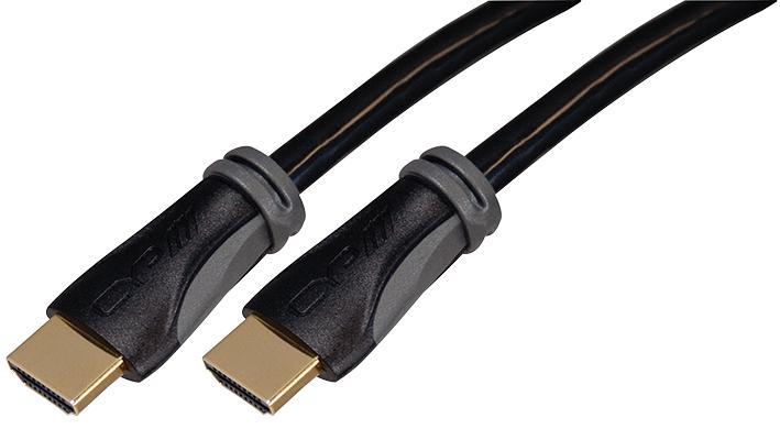 CYP Cable HDMI Alta Velocidad 4K UHD, 0.5m, Negro